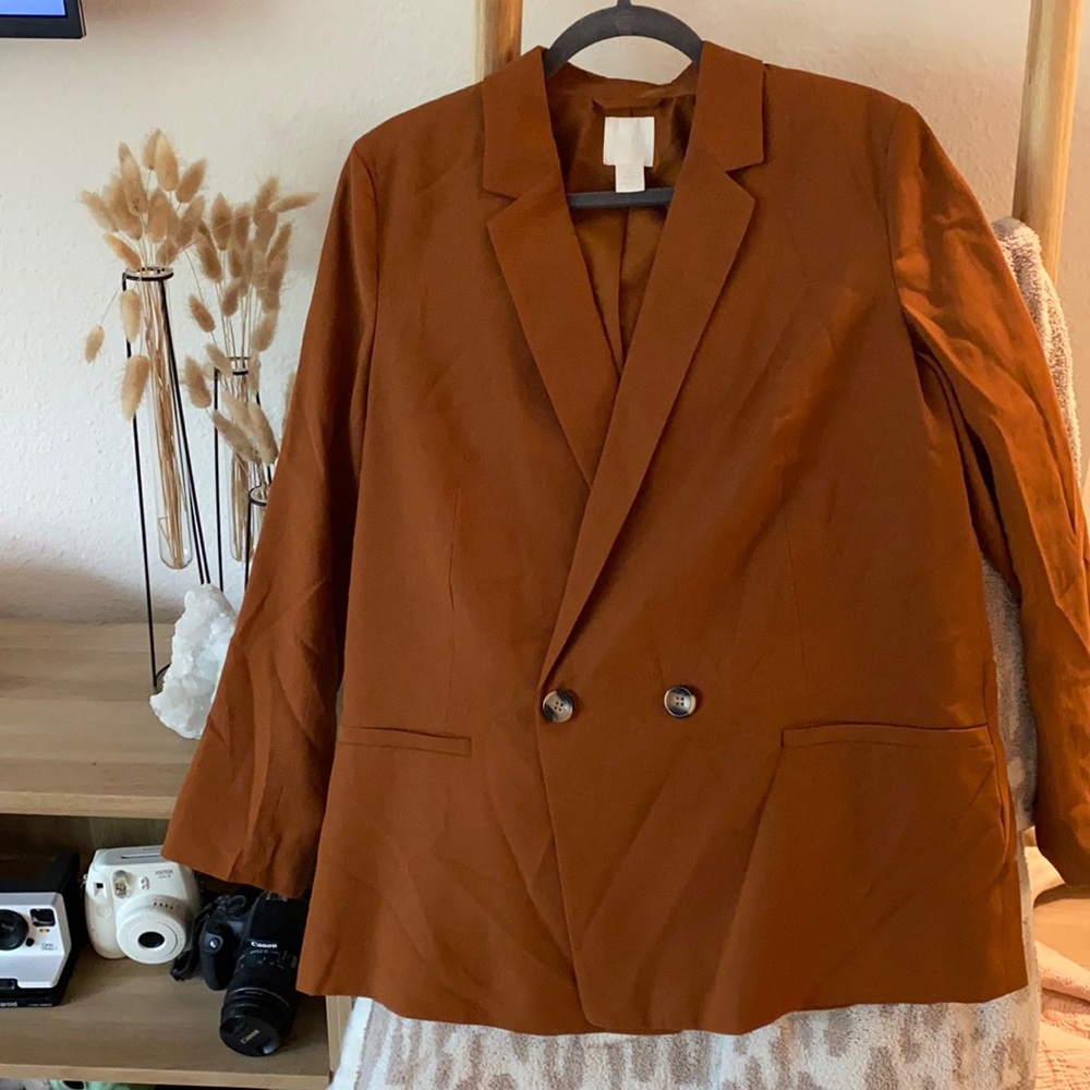 Rust Brown Blazer